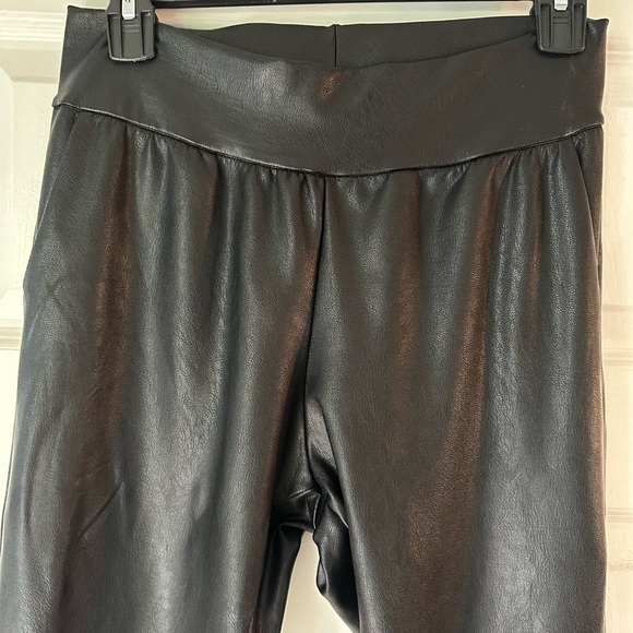 Commando faux leather joggers, black, size XS - Picture 4 of 10